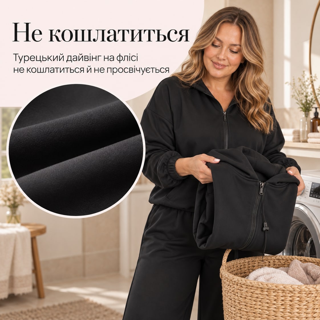 Не кошлатиться: турецький дайвінг на флісі не кошлатиться й не просвічується. Костюм Portofino